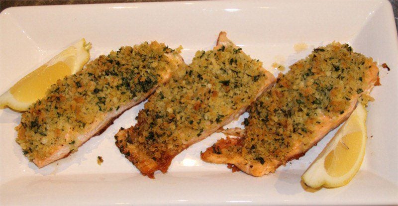 panko salmon