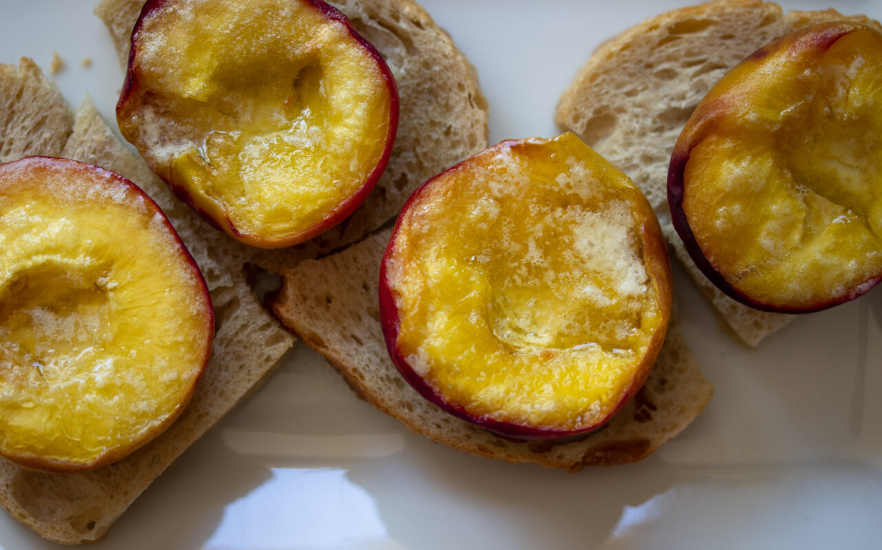 Baked Peaches Baked Peaches