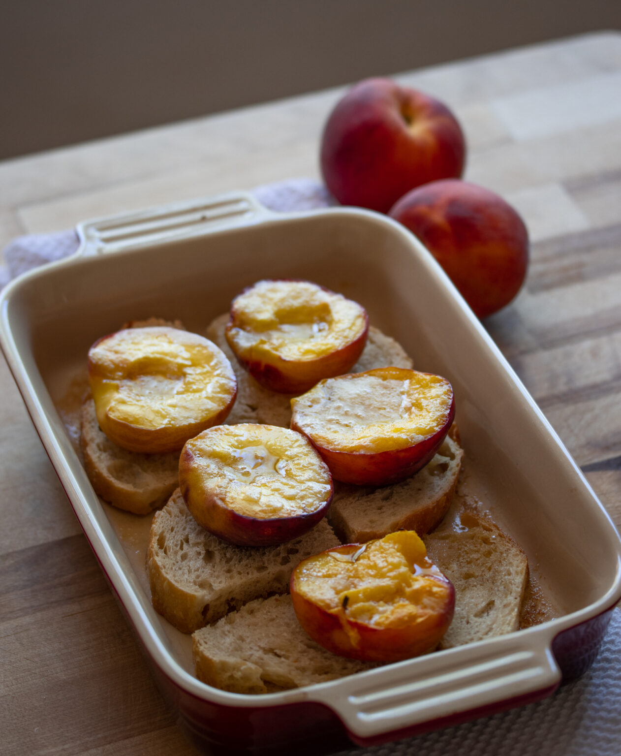 Baked Peaches Baked Peaches