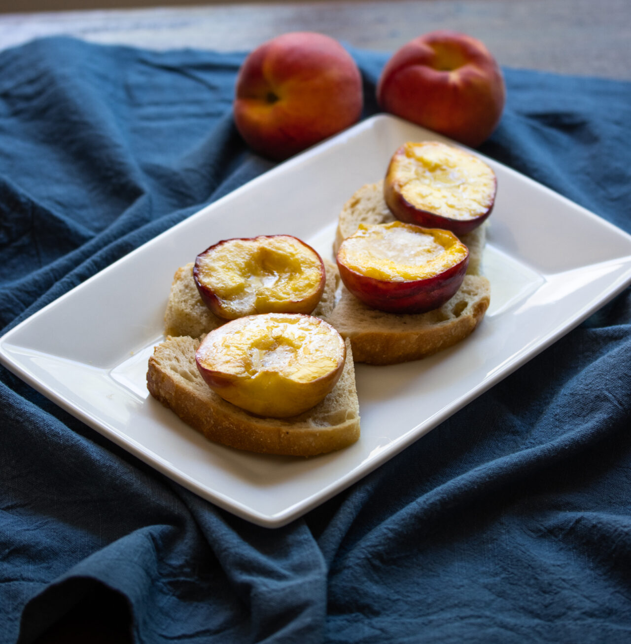 Baked Peaches Baked Peaches