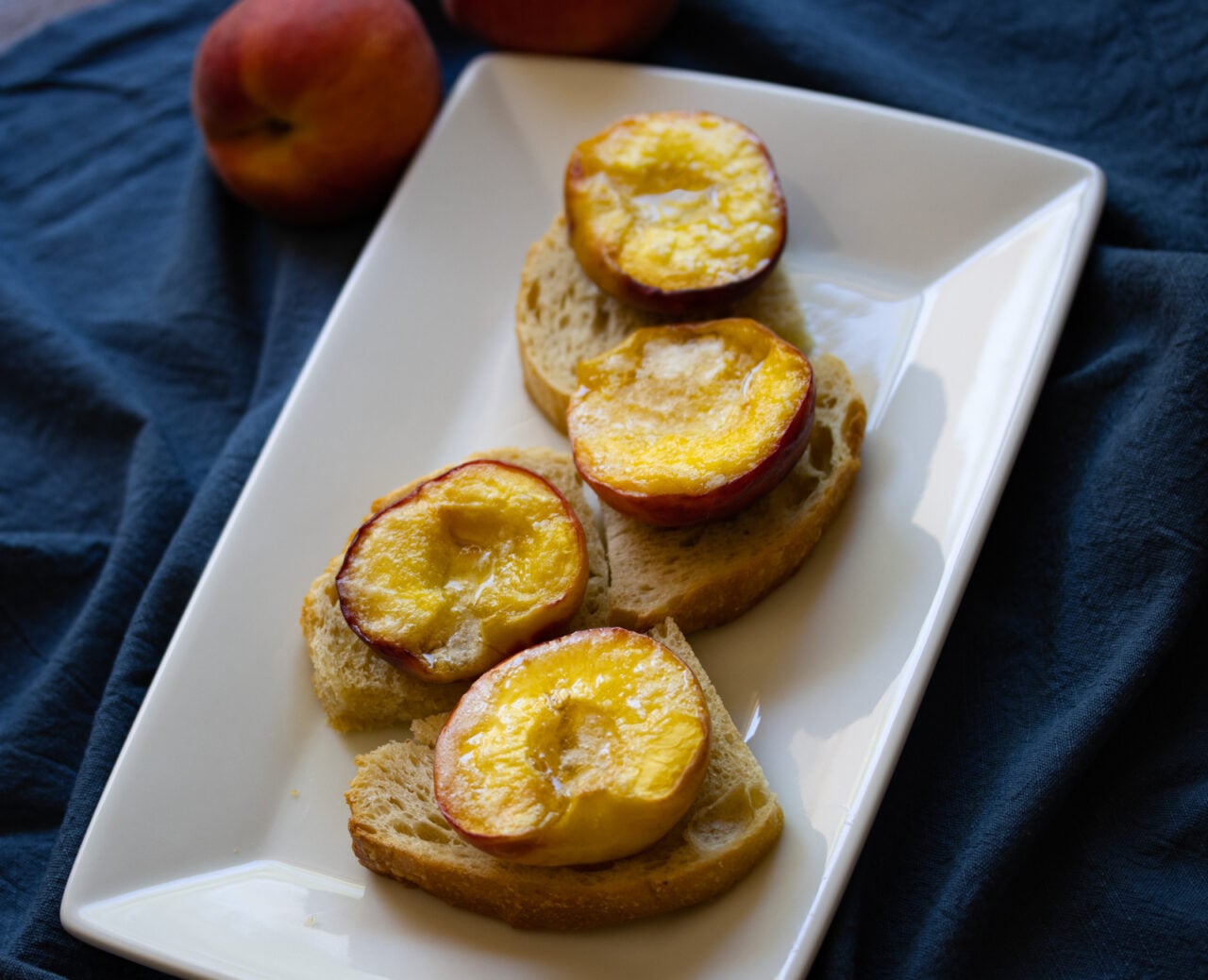 Baked Peaches Baked Peaches