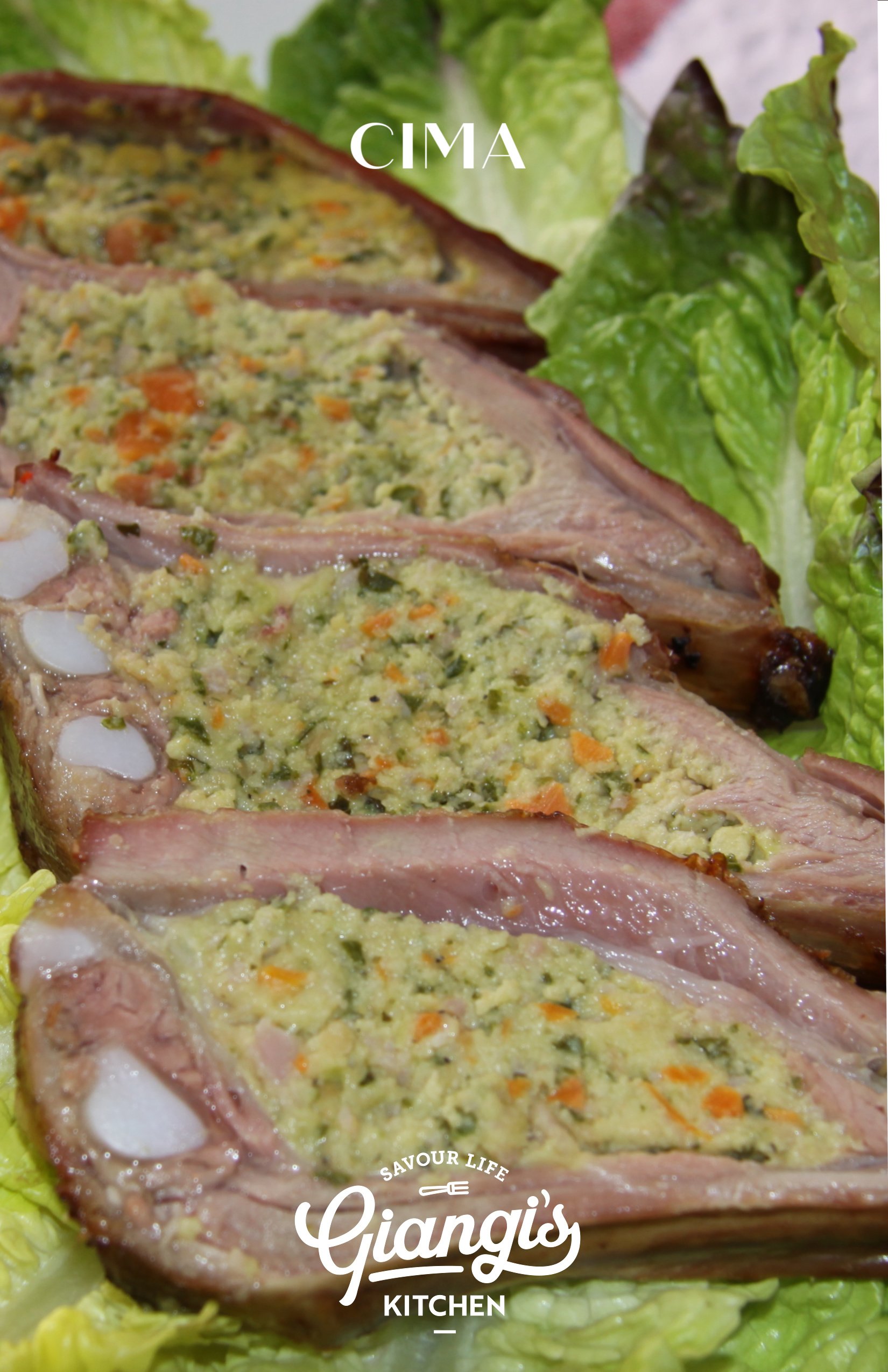 Cima - An Italian traditional dish