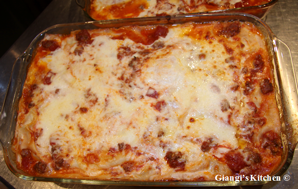lasagne al forno