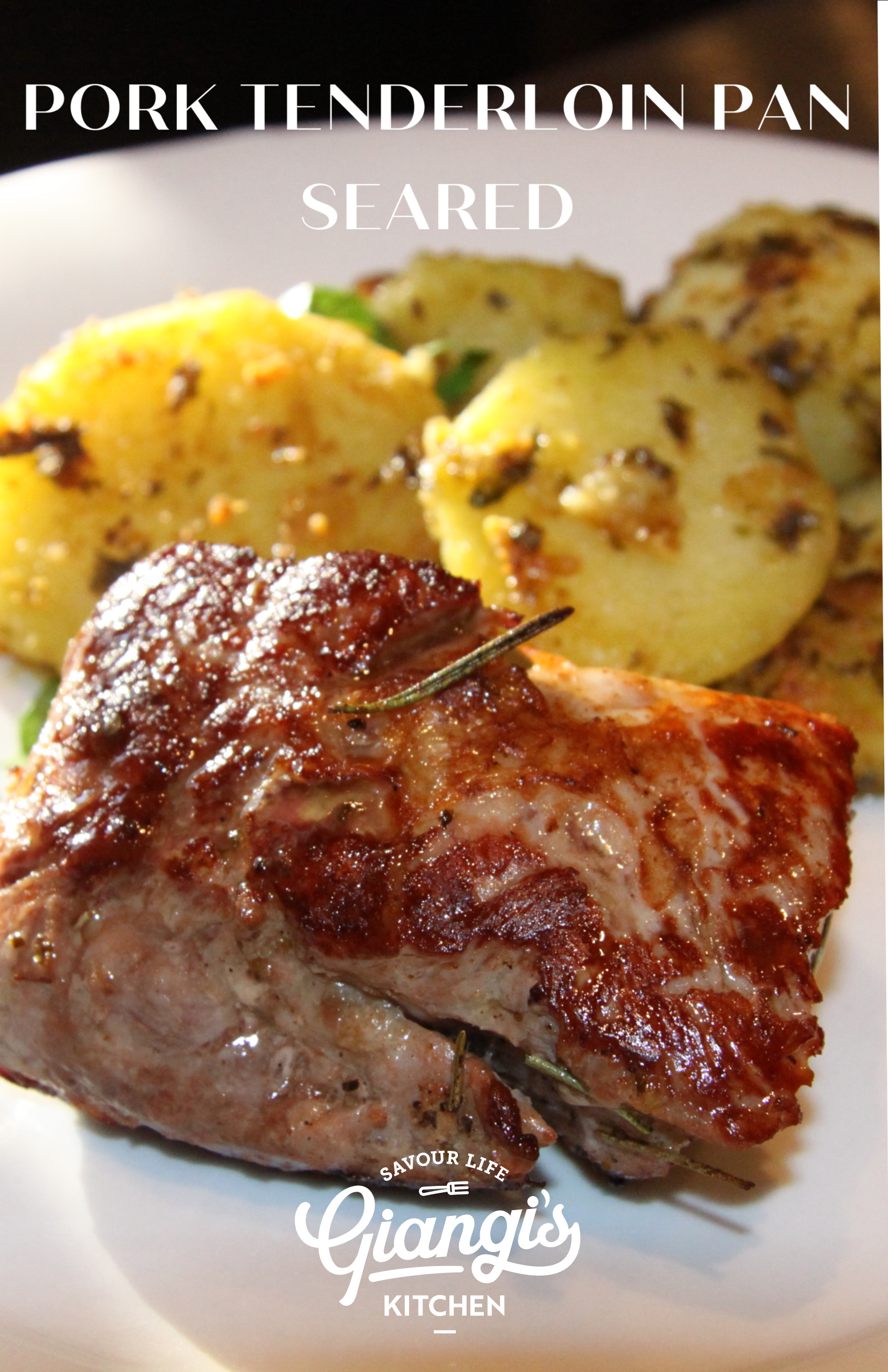 pan seared pork tenderloin