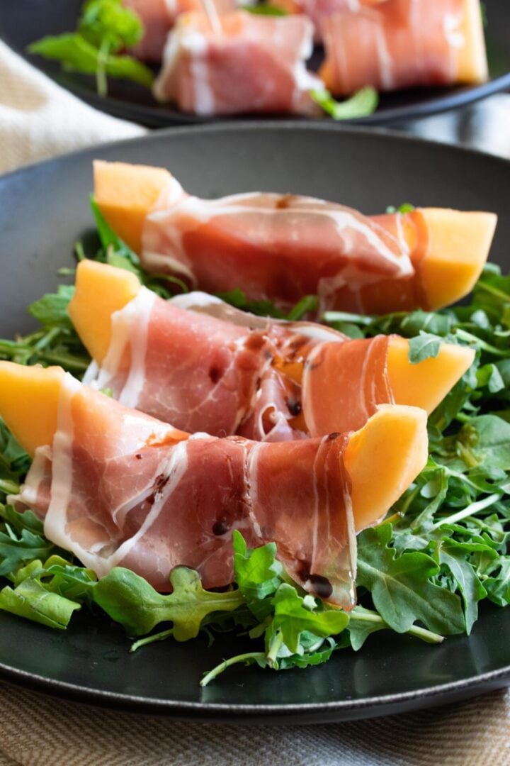 Cantaloupe or Melon with Prosciutto - The Best Summer Recipe