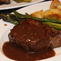 New York Steak Wine Sauce