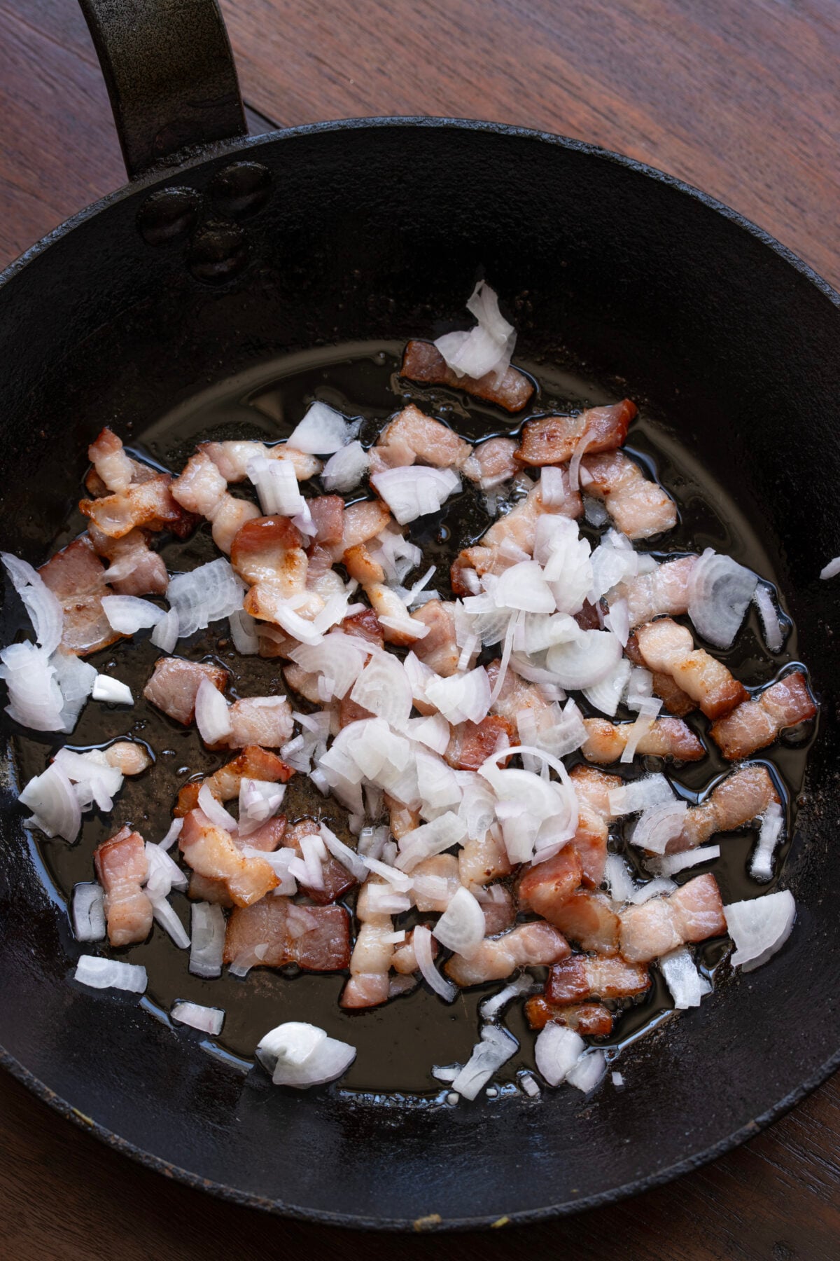 Add the shallots and cook until tender.