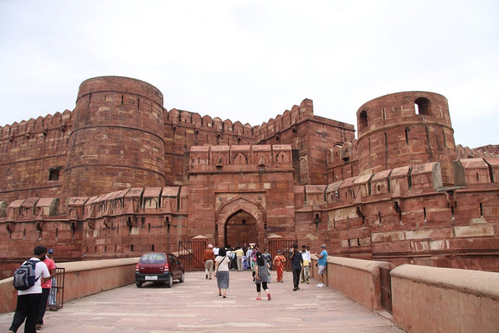 Agra Fort entrance