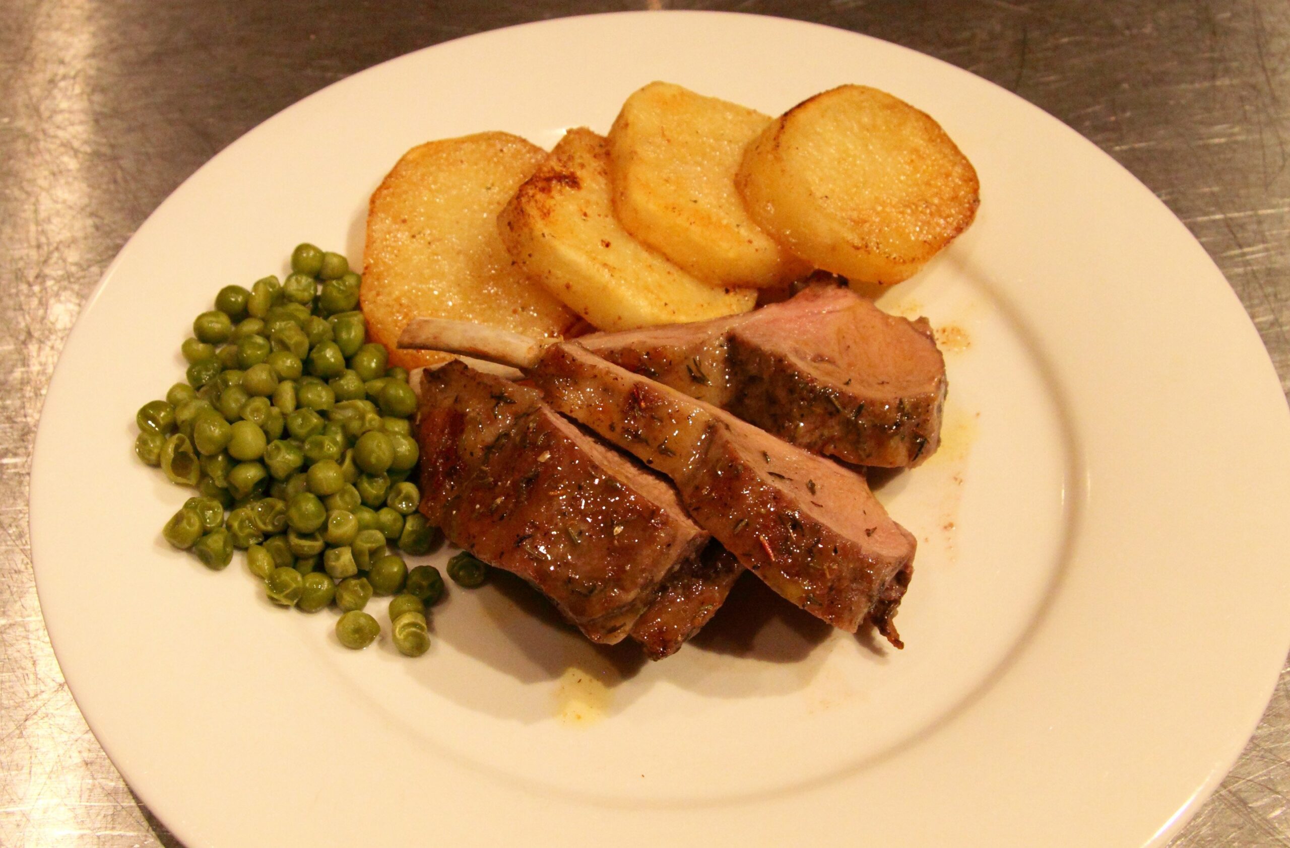 caramelized rack of lamb