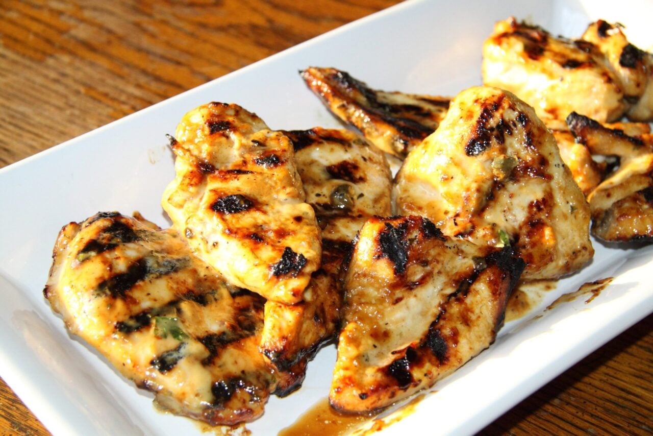 BBQ marinate chicken