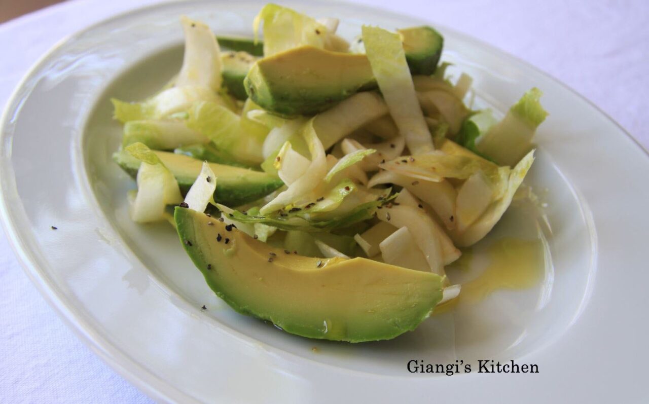 Endive with Avocado Salad