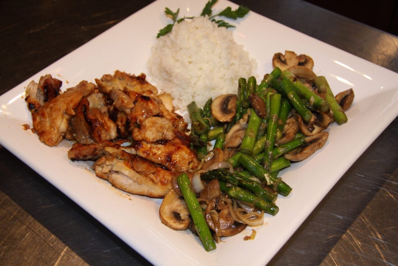 Orange ginger chicken
