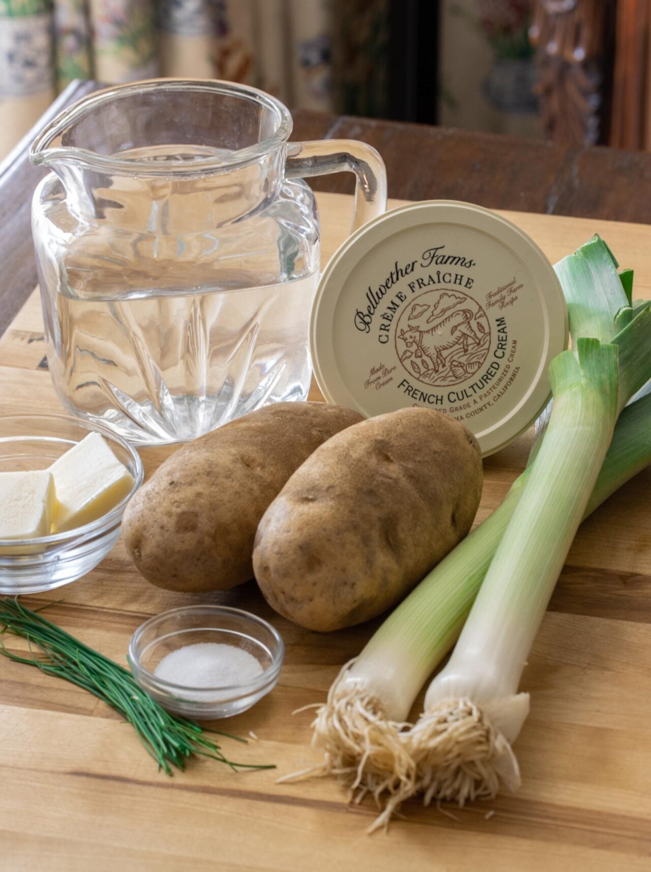 Potage Parmentier - Potato Leek Soup
