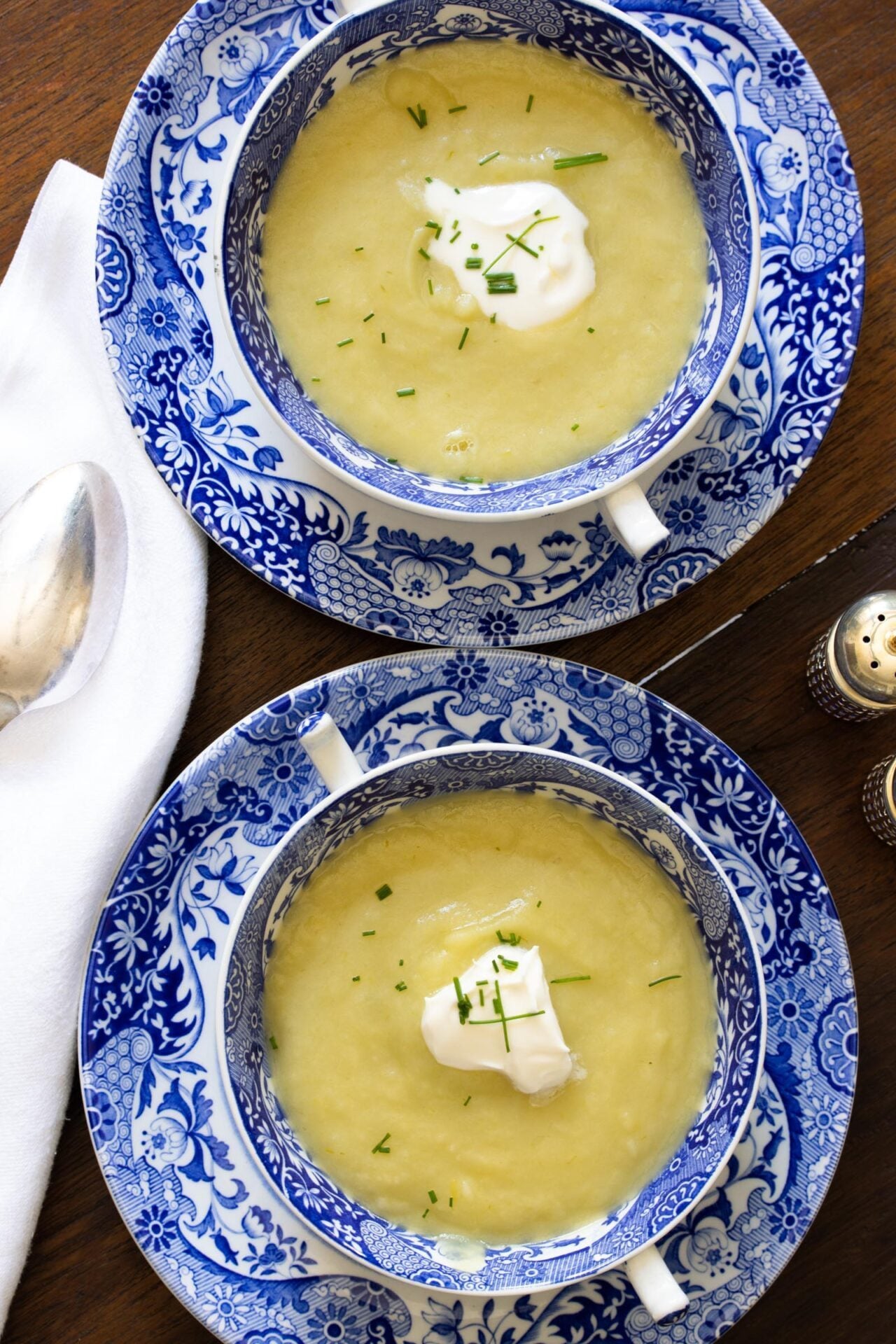 Potage Parmentier - Potato Leek Soup