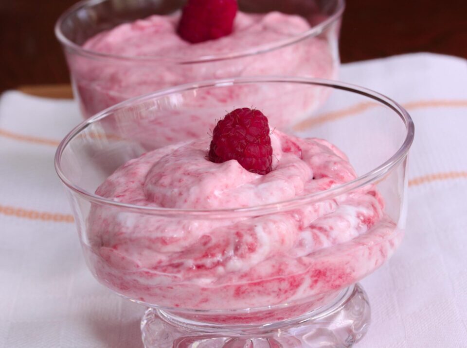 Raspberry Fool The perfect date dessert Giangi's Kitchen