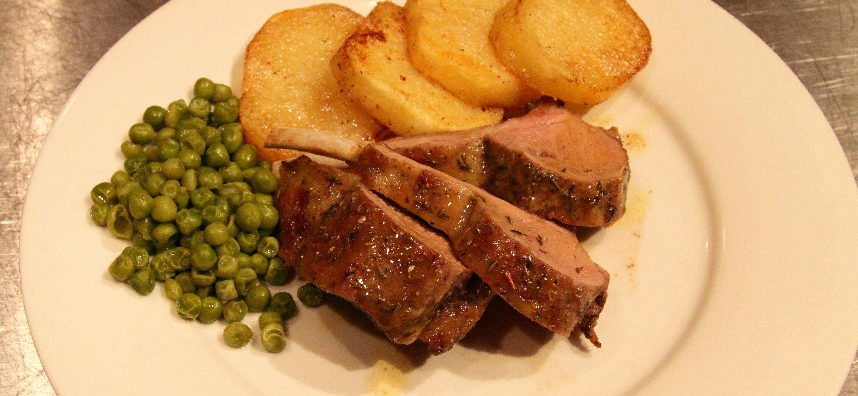 caramelized rack of lamb