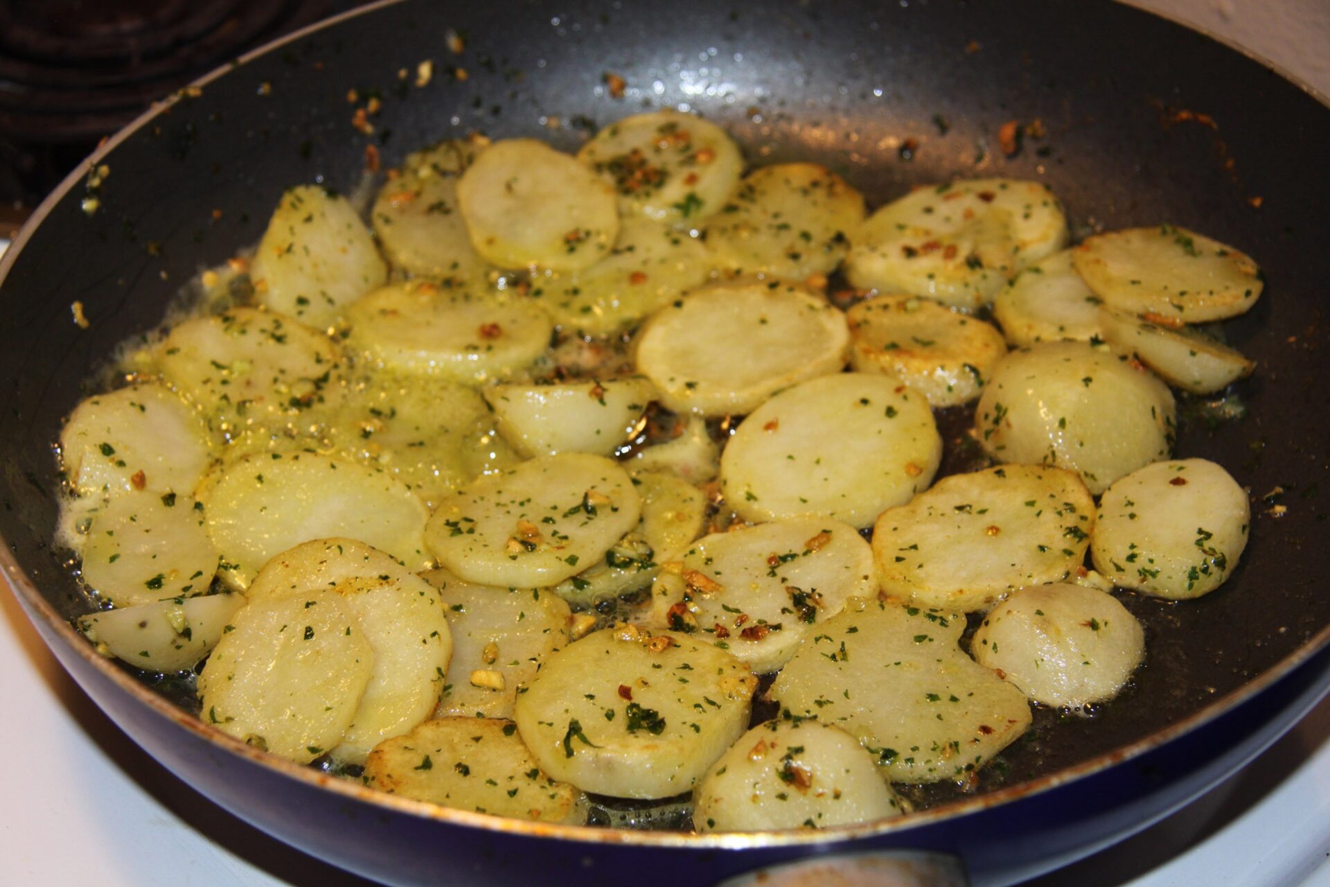 Potatoes Sautéed with Butter, Parsley and Garlic Giangi's Kitchen