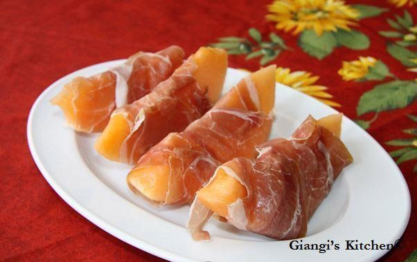 cantalope with prosciutto – a summer tradition