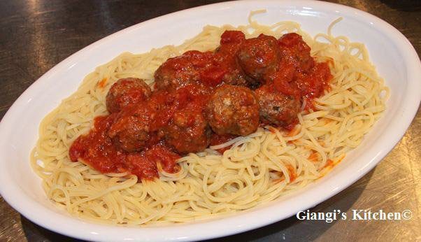 spaghetti meatballs – everyone favorite