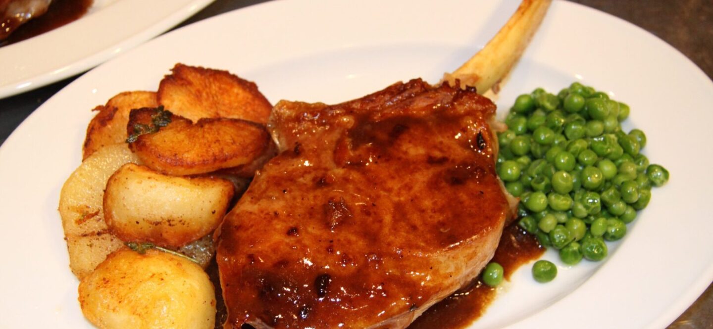 Veal Chops with Truffle Sauce A prefect pairing Giangi's Kitchen