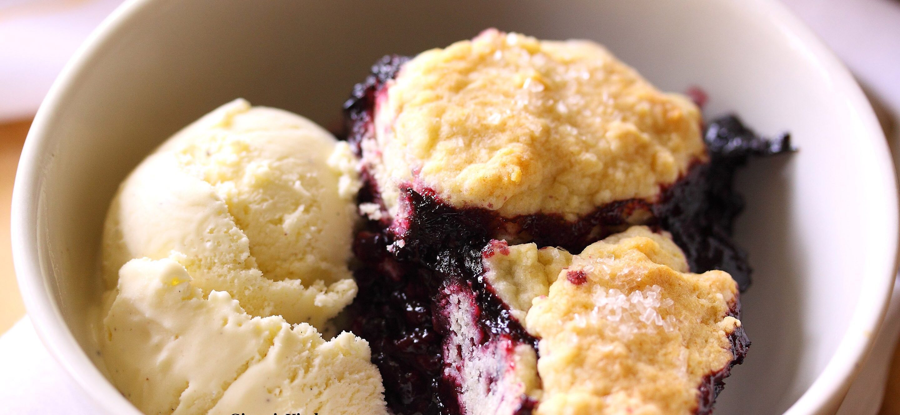 Blackberry Cobbler Summer heaven Giangi's Kitchen