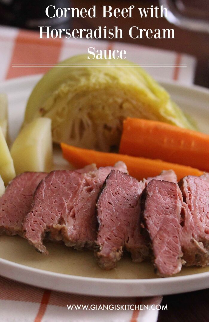 Corned Beef with Horseradish Cream Sauce Giangi's Kitchen