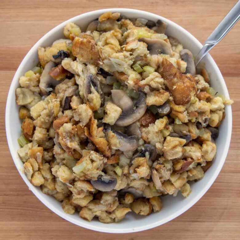homemade potato bread stuffing recipe