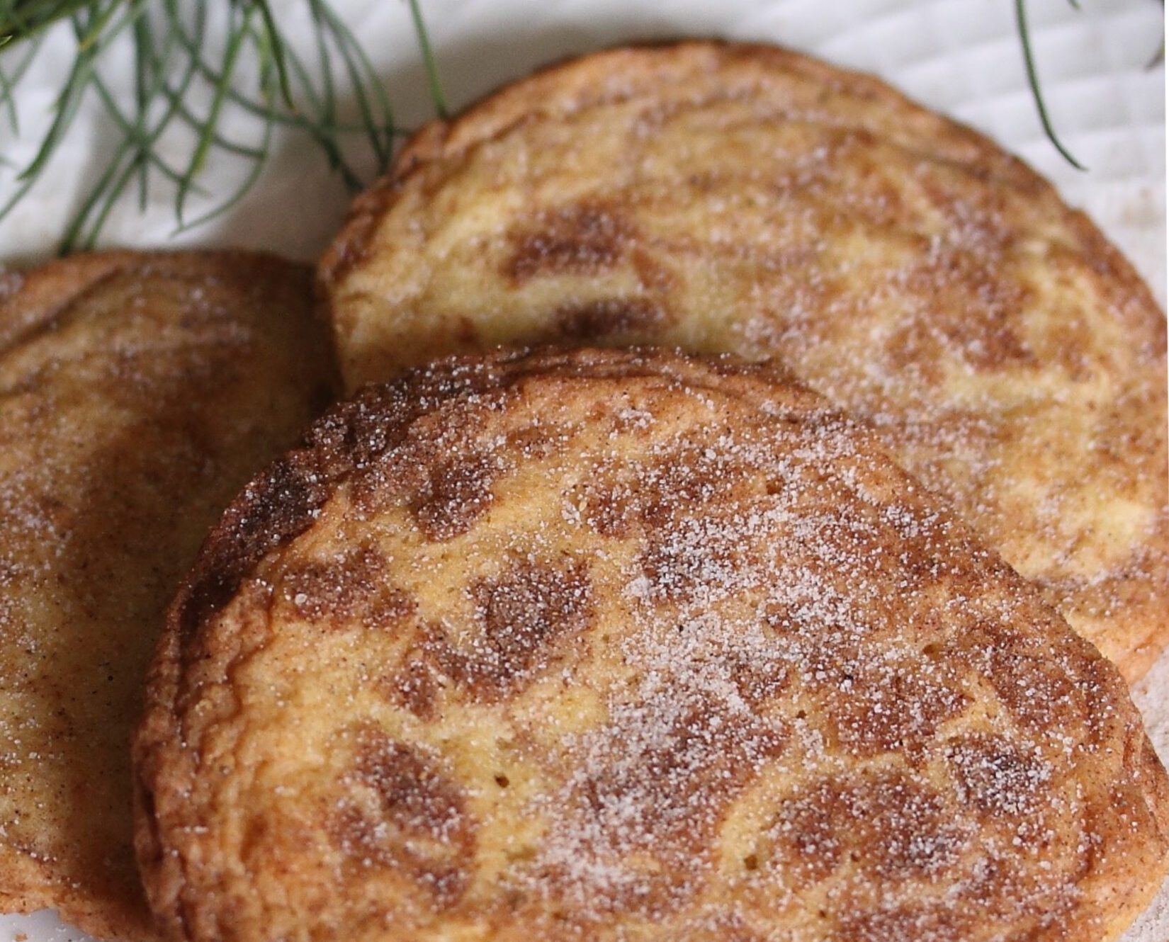 Cardamom Snickerdoodle Cookies