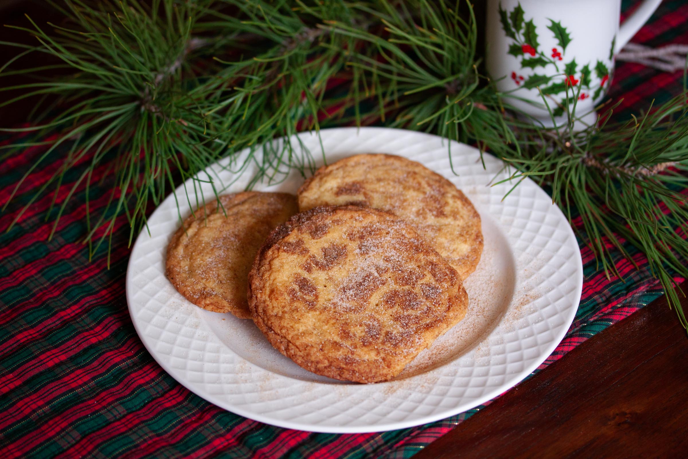 Cardamom Snickerdoodle Cookies