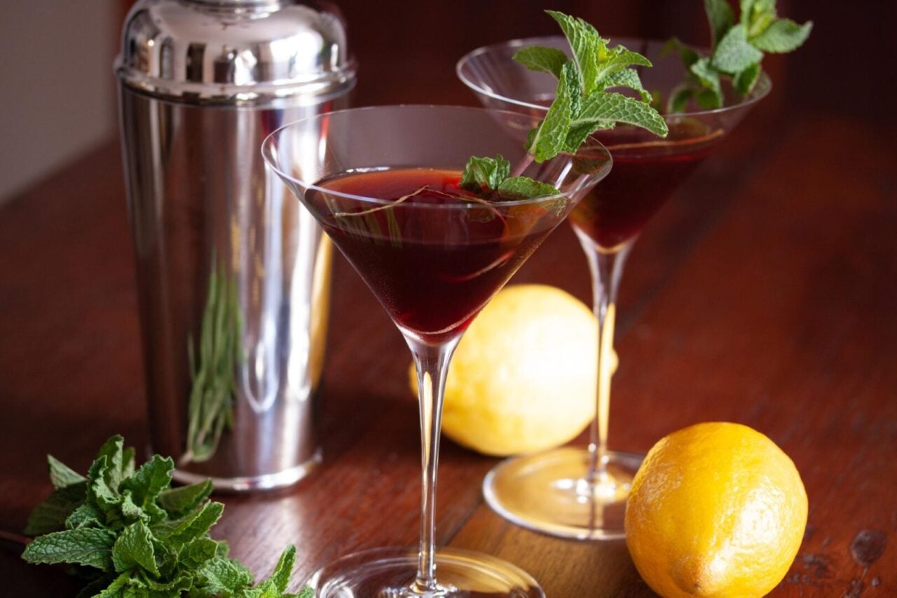 Pomegranate Martini. Pomegranate Martini.