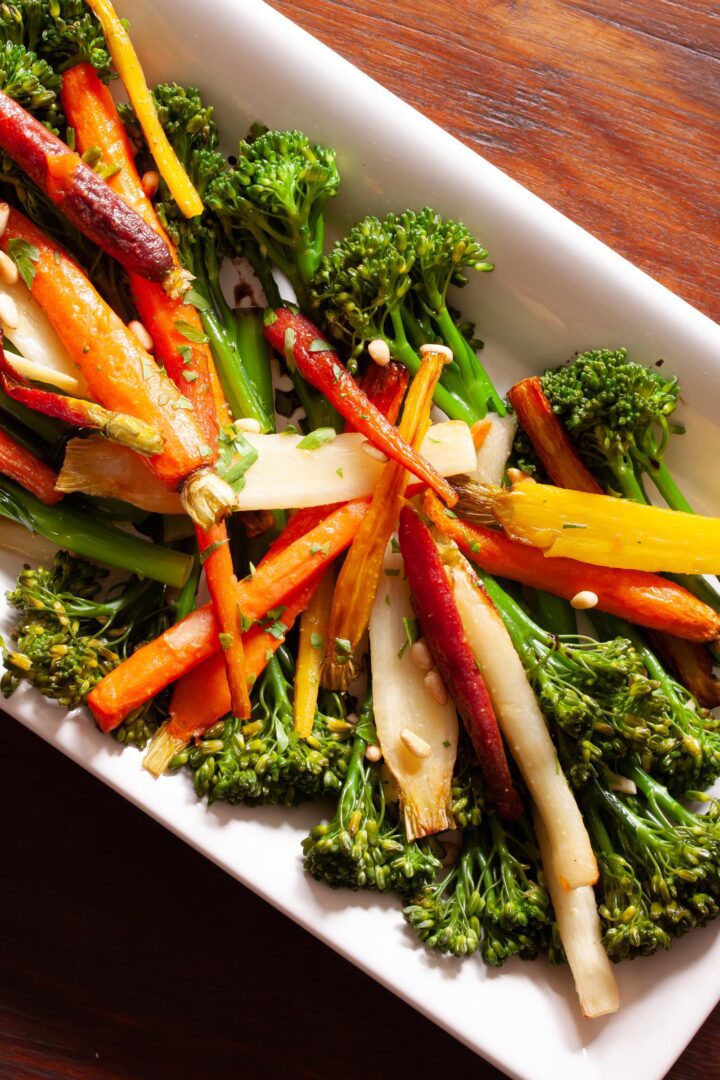 Broccolini And Carrots Giangi S Kitchen