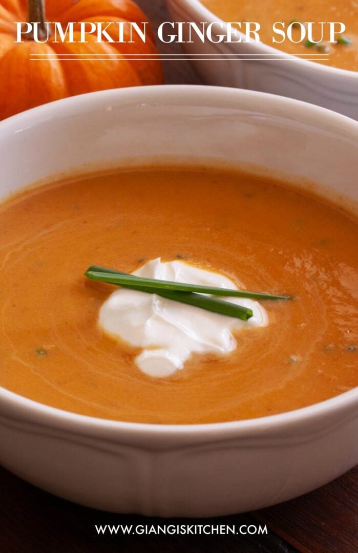 Pumpkin Ginger Soup