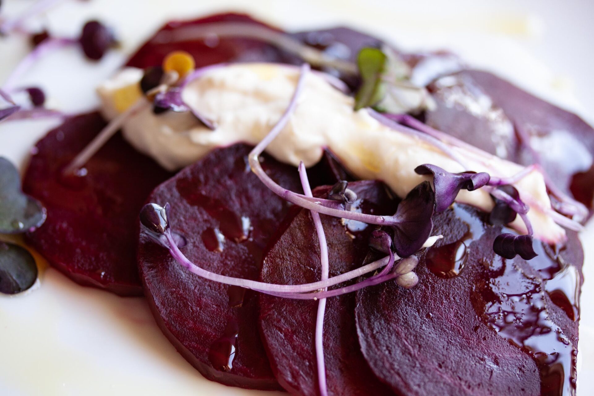 Roasted Beets with Horseradish Creme Fraiche Giangi's Kitchen