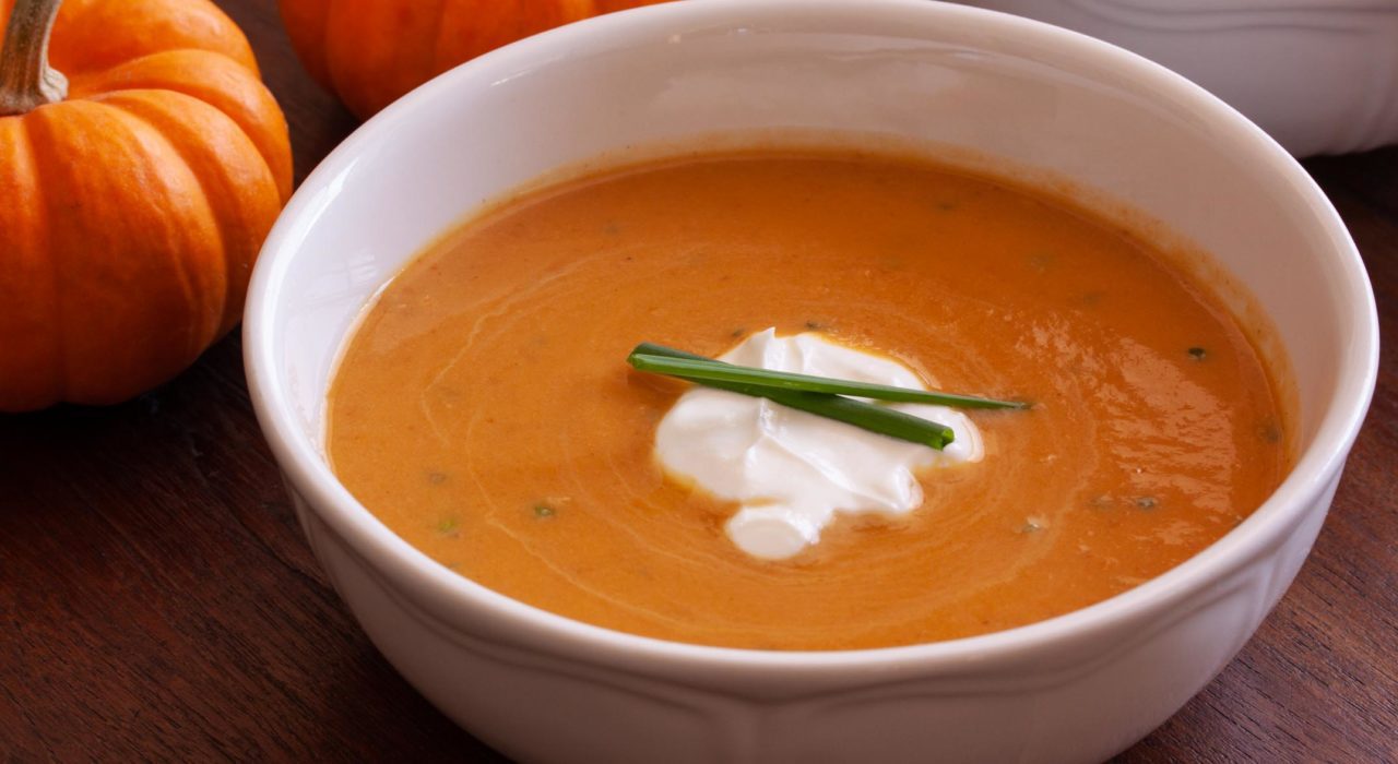 Healthy Pumpkin Ginger Soup - Gluten Free Healthy Pumpkin Ginger Soup - Gluten Free