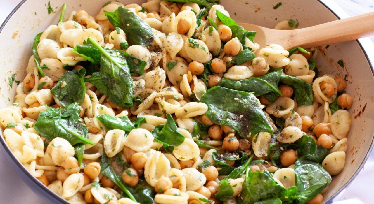 Orecchiette With Chickpeas And Zaatar Orecchiette With Chickpeas And Zaatar
