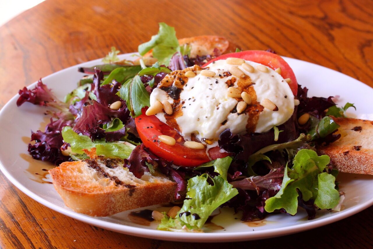 Panzanella Caprese Salad