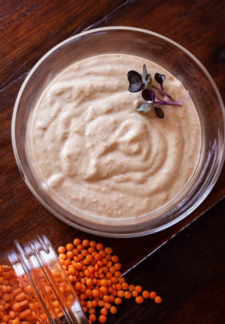 Lentil hummus