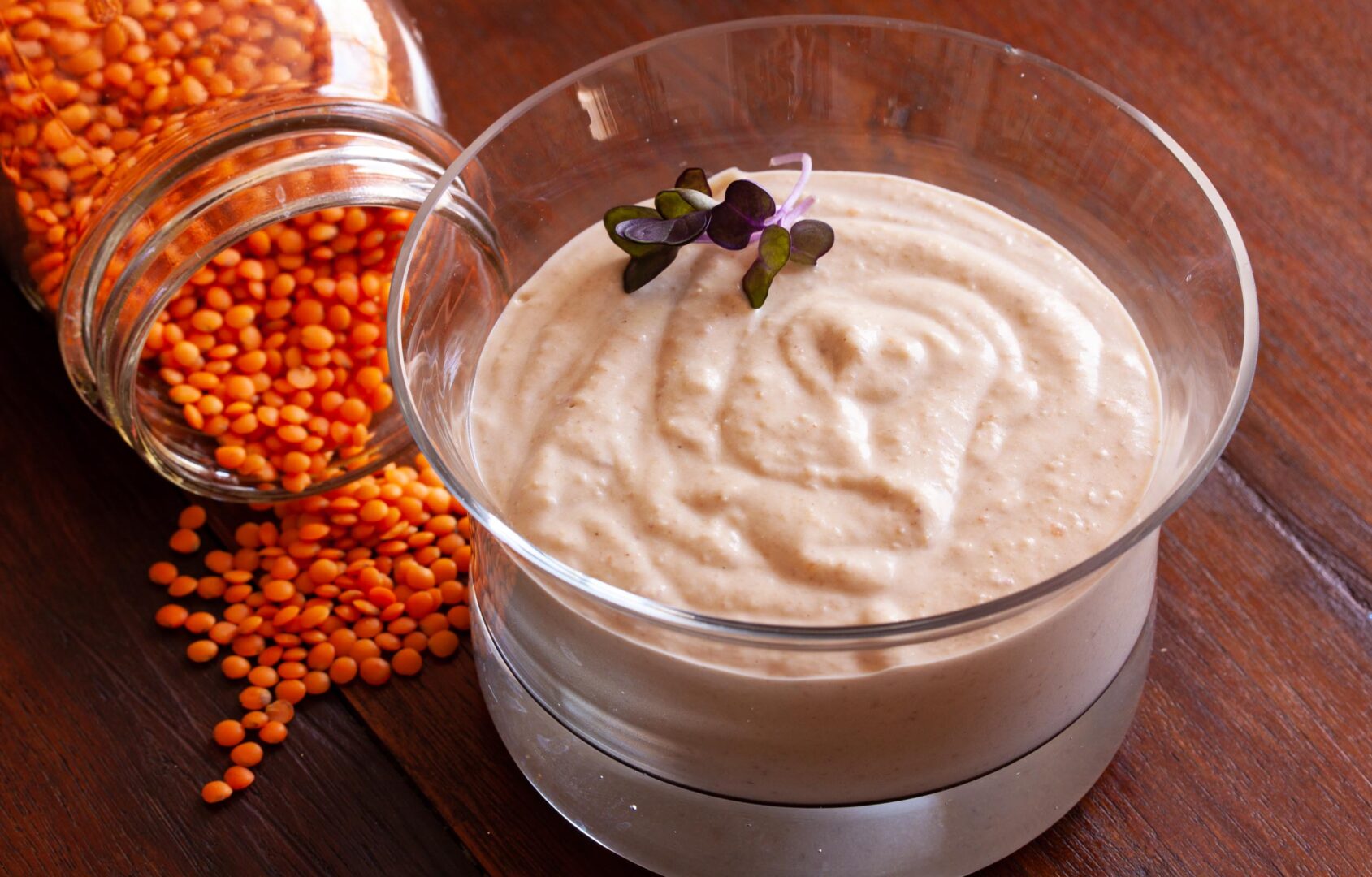 Petite Crimson Lentil Hummus
