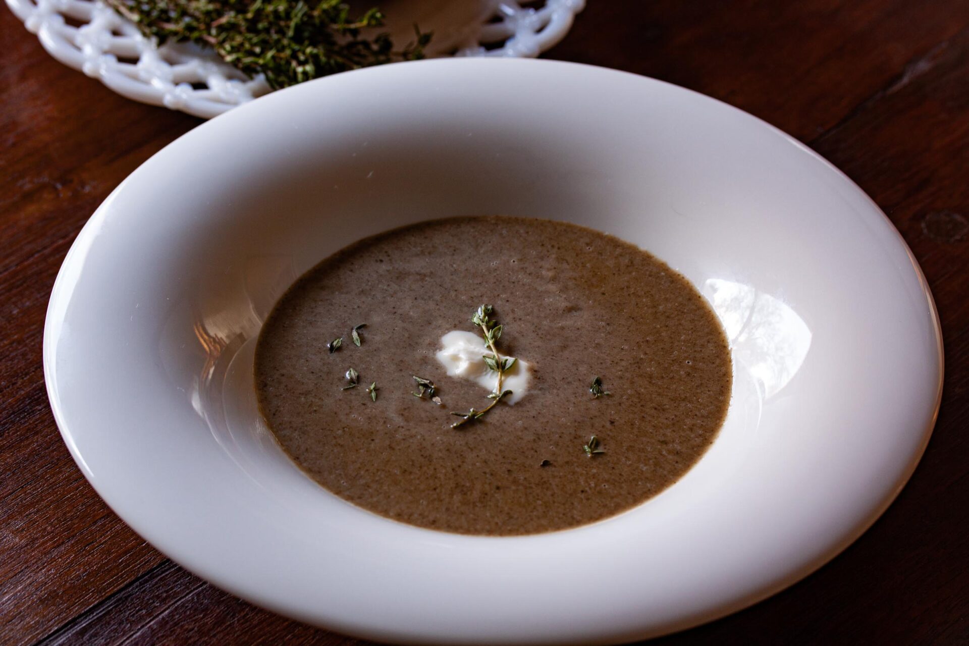 cream of mushrooms soup