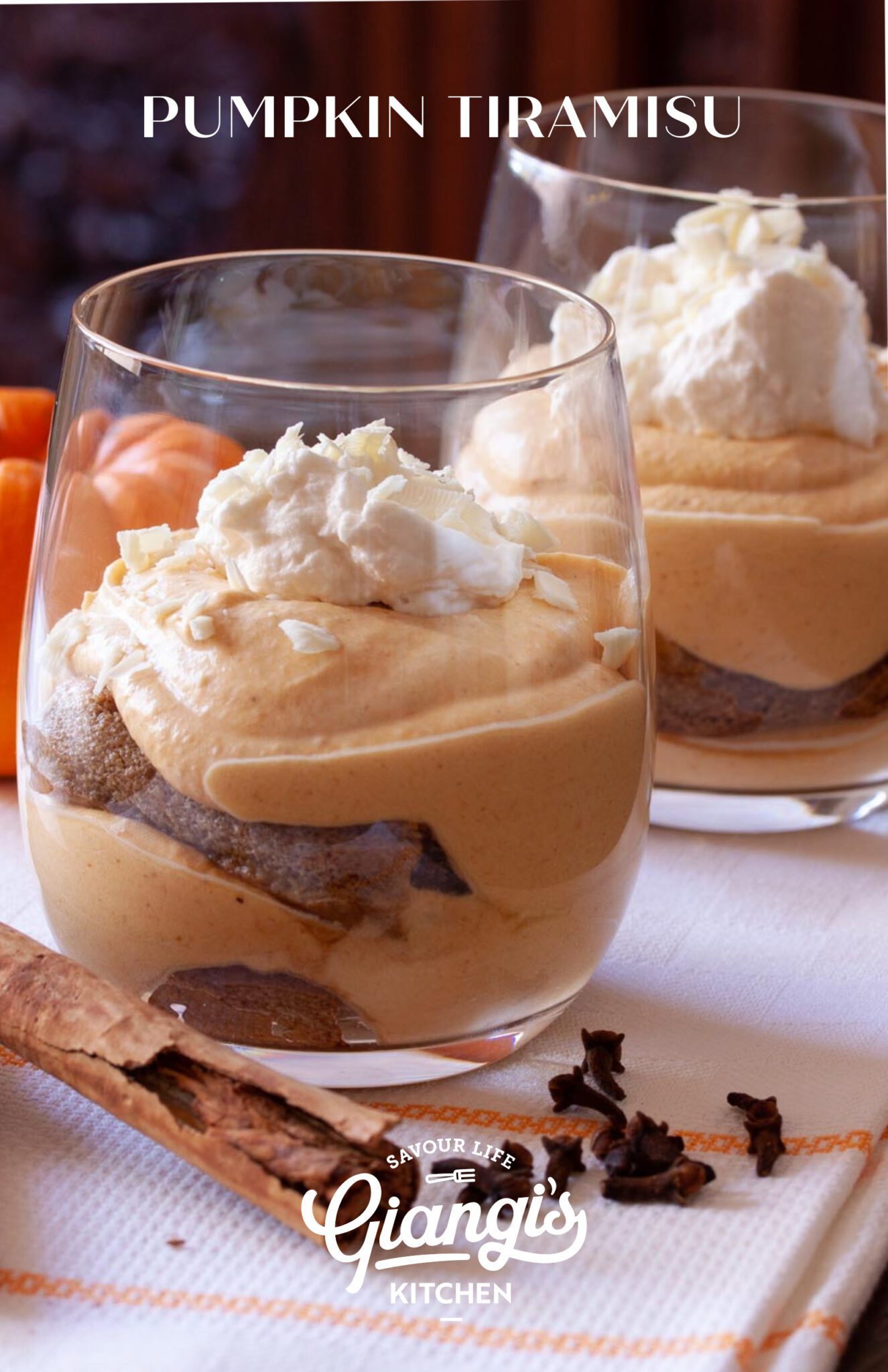 pumpkin tiramisu