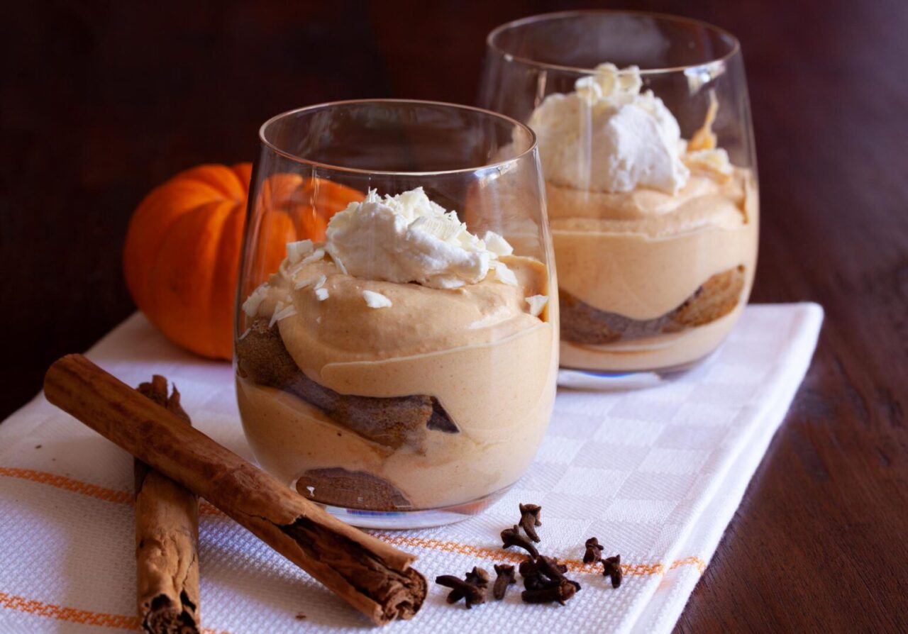Pumpkin tiramisu