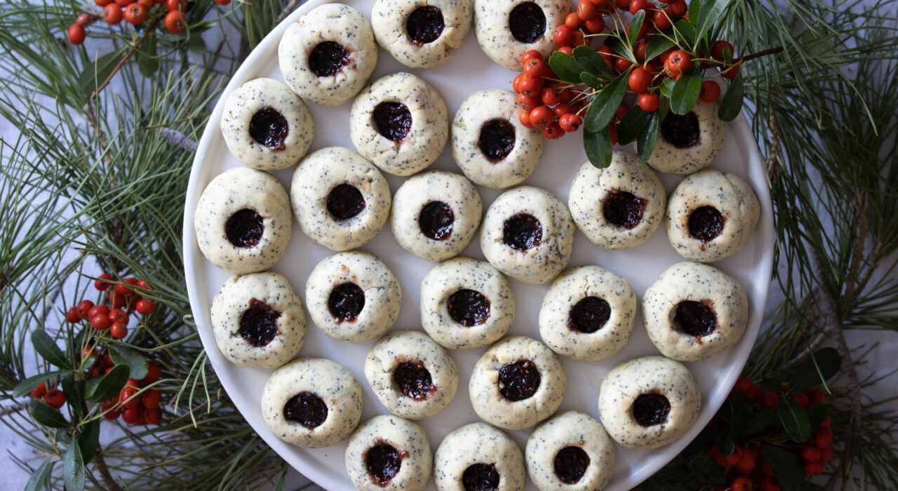 Poppy Seed Thumbprints Cookies Poppy Seed Thumbprints Cookies