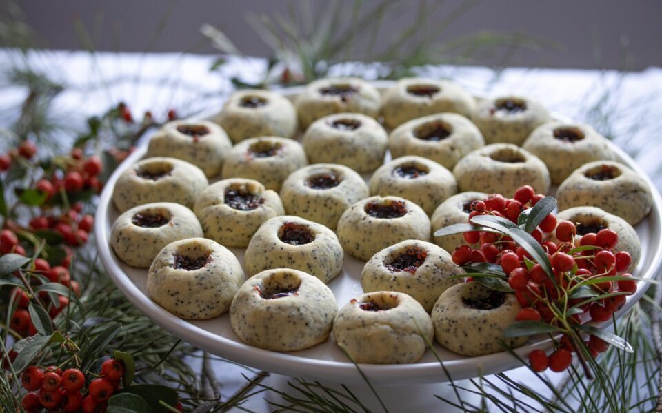 Poppy Seed Thumbprints Cookies The Best Ever! Giangi's Kitchen