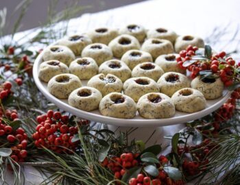 poppy seed thumbprints