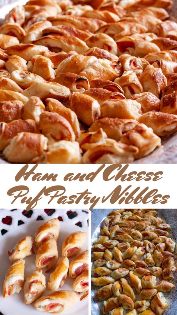 Ham and Cheese Puff Pastry Nibbles Giangi's Kitchen
