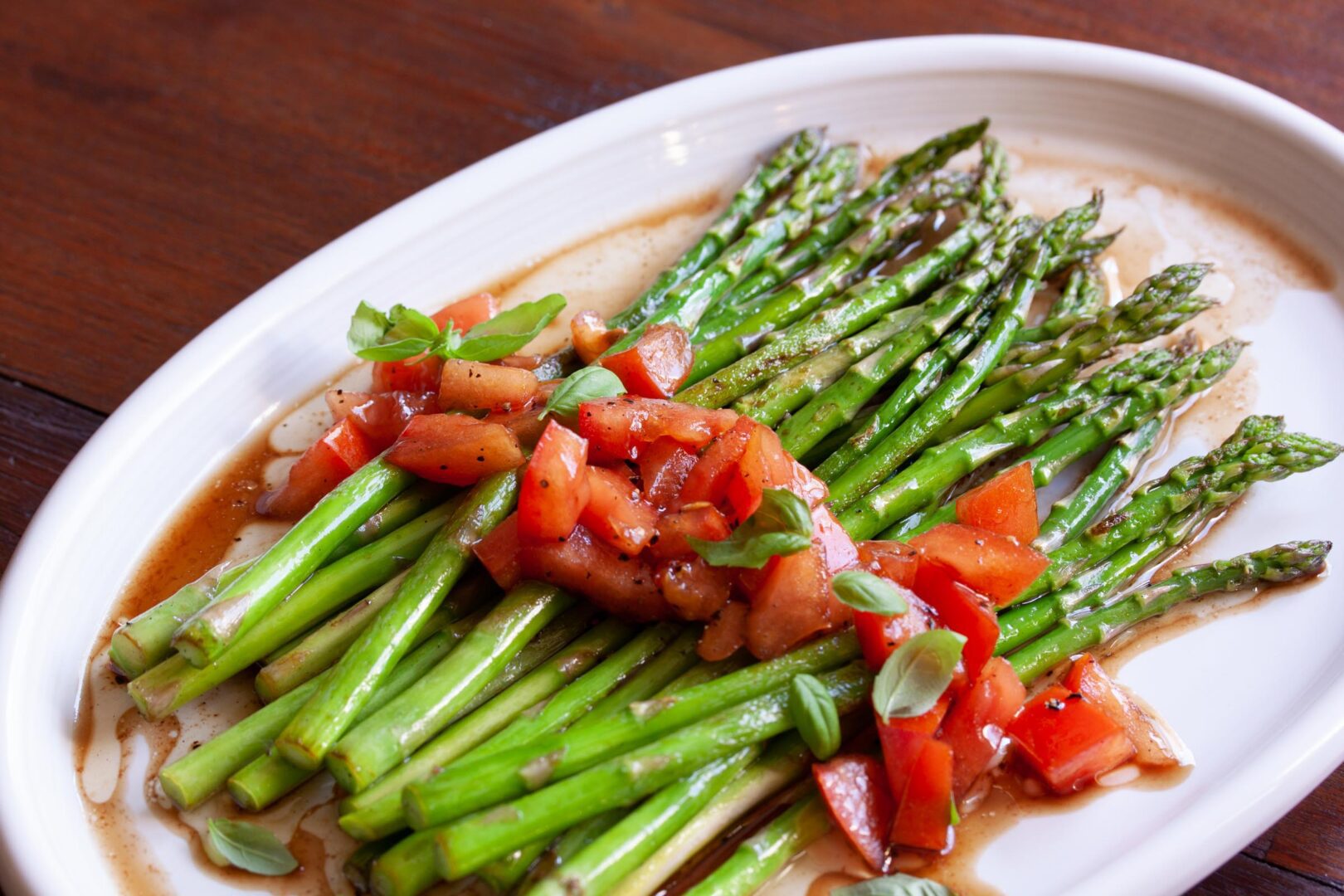 Asparagus With Balsamic Vinaigrette Giangi's Kitchen
