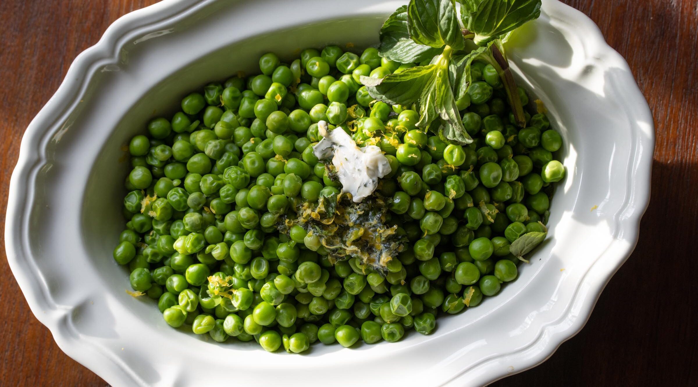 mint peas