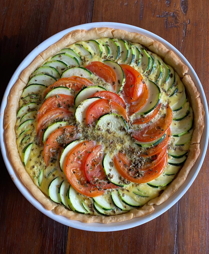 zucchini tomatoes gratin