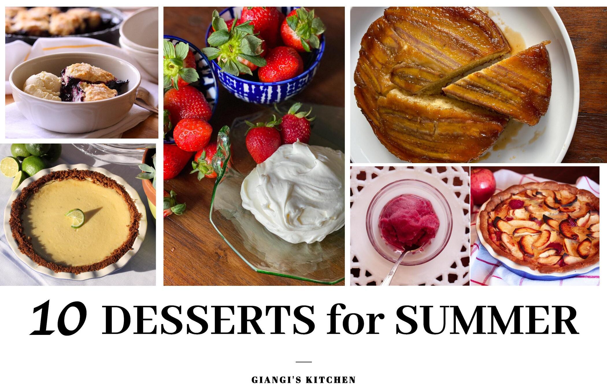 10 desserts for summer