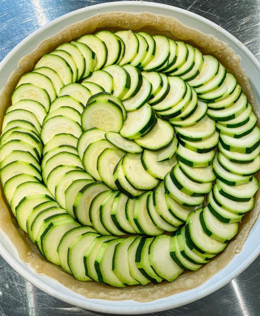 Zucchini Feta Cheese Quiche – Refreshing and Healthy